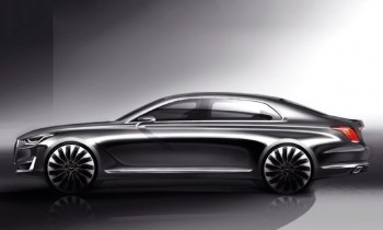 Genesis G90 Flagship Sedan Previewed Before December Debut