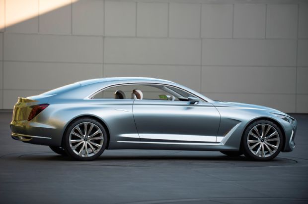 Hyundai Vision G Coupe Concept Rear Side