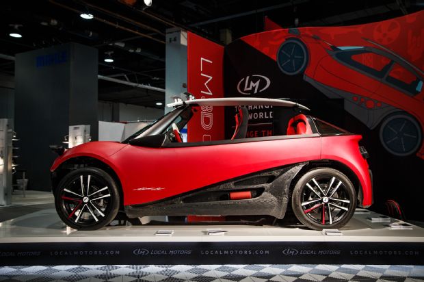 Local Motors 3D Printed Car Side