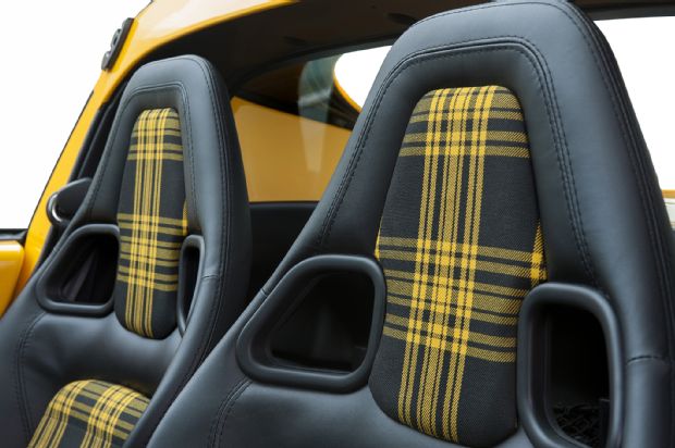 Lotus Elise Sport Tartain Interior