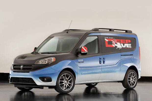 Ram ProMaster City DiveMaster Front Three Quarter
