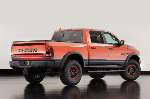 Ram Rebel X Rear Three Quarter