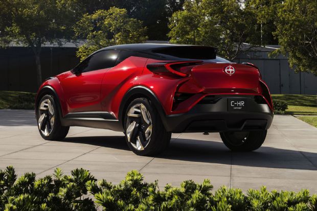 Scion C HR Concept  Rear Side View