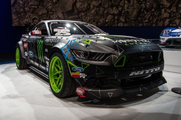 Vaughn Gittin Jr Ford Mustang RTR Front Three Quarter1