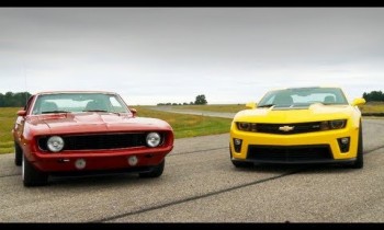 2012 Chevy Camaro ZL1 vs. Mark Stielow’s Red Devil ’69 Camaro – HOT ROD Unlimited Episode 13
