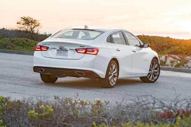 2016 Chevrolet Malibu Rear Three Quarter 02