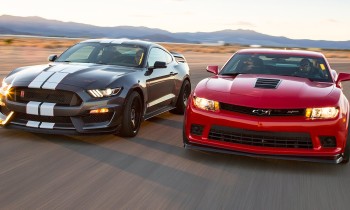 2016 Ford Mustang Shelby GT350R vs. 2015 Chevrolet Camaro Z/28 – Head 2 Head Ep. 71