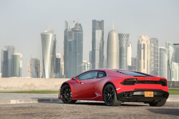 2016 Lamborghini Huracan LP580 2 Rear Three Quarter 06