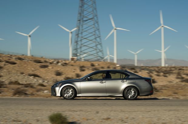 2016 Lexus GS 200t Side In Motion