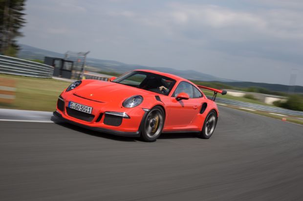 2016 Porsche 911 GT3 RS Front Three Quarter In Motion