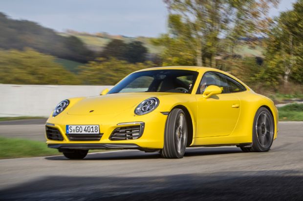 2017 Porsche 911 Carrera S Front Three Quarter In Motion 14