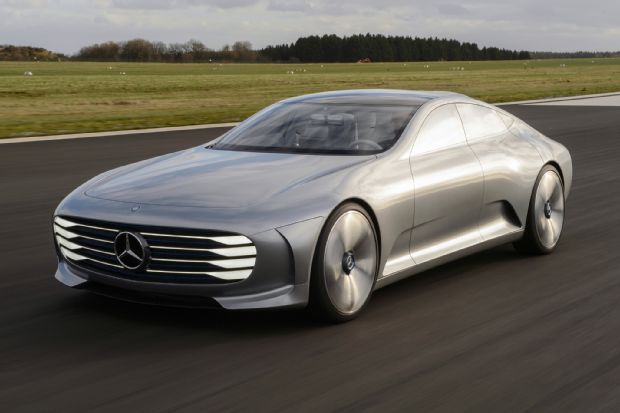 Mercedes Benz Concept IAA Front Three Quarter In Motion 07