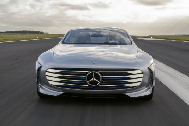 Mercedes Benz Concept IAA Front View In Motion 04