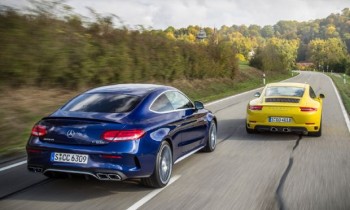 Turbo Two Step: Porsche 911 Carrera S vs. Mercedes-AMG C63 S Coupe