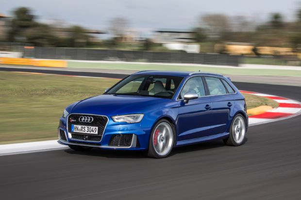 2015 Audi RS3 Sportback European Spec Front Three Quarter In Motion 04