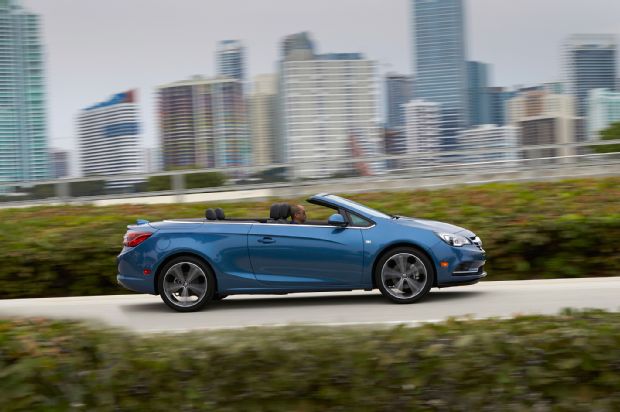2016 Buick Cascada Convertible Side In Motion