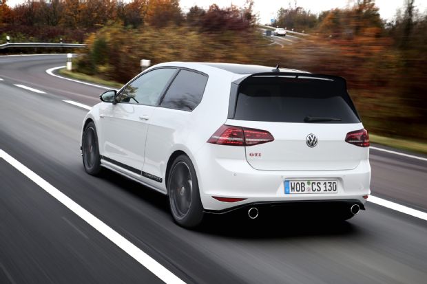 2016 Volkswagen Golf GTI Clubsport Rear Three Quarter In Motion 03