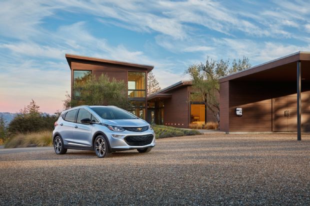 2017 Chevrolet Bolt EV With House