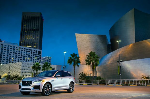 2017 Jaguar F Pace Front Three Quarter