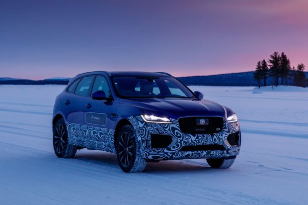 2017 Jaguar F Pace Prototype Front Three Quarter 19