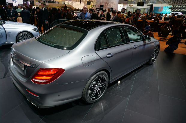 2017 Mercedes E Class Rear Three Quarters