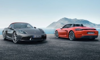 2017 Porsche 718 Boxster Fully Revealed with Turbo Flat-Four Engines