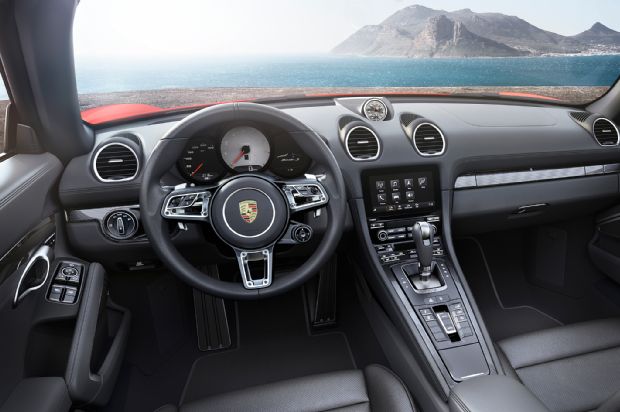 2017 Porsche 718 Boxster S Interior