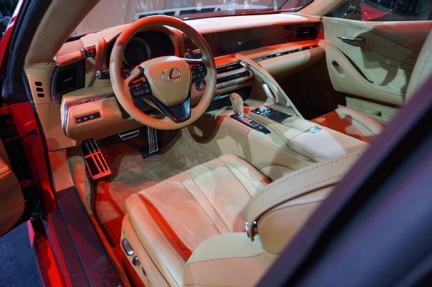 2018 Lexus Lc 500 Front Interior