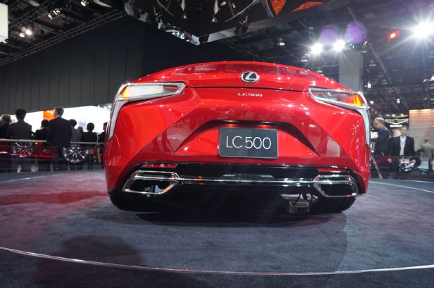 2018 Lexus Lc 500 Rear End