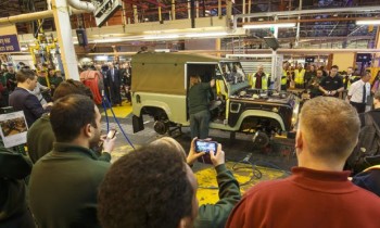 Final Land Rover Defender Rolls Off Assembly Line