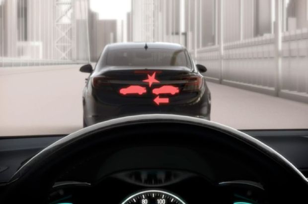 Forward Collision Alert Graphic Buick