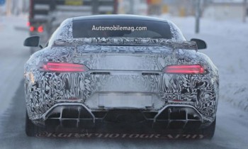 Mercedes-AMG GT Black Series Spied Winter Testing