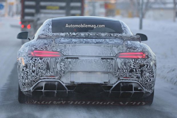 Mercedes Amg Gt R Spied Rear End
