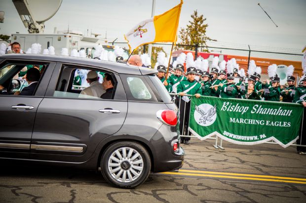 Pope Francis With Fiat 500L 3
