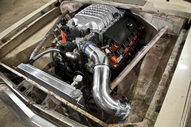 005 1967 Dodge Dart Hellcat Gas Monkey Engine