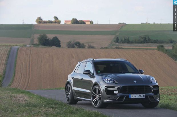 2015 Techart Porsche Macan Turbo Techart Front Spoiler
