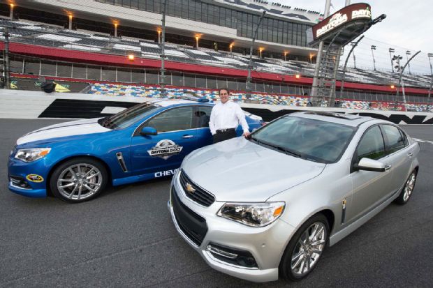 2014 Chevrolet SS Daytona 500 Mark Reuss