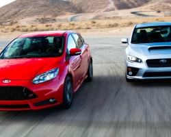 2015 Subaru WRX vs 2014 Ford Focus ST! Head 2 Head Ep. 50