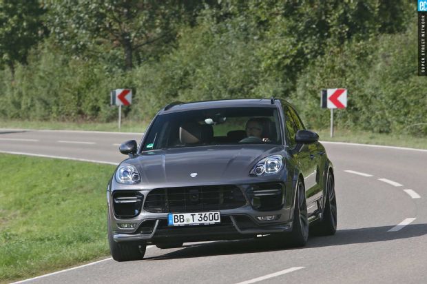 2015 Techart Porsche Macan Turbo Techart Front Spoiler