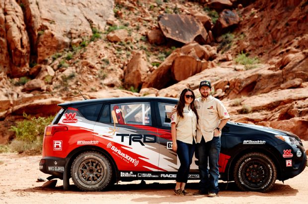 2015 Toyota RAV4 LE At 2015 Rally America Ryan Millen And Christina Fate