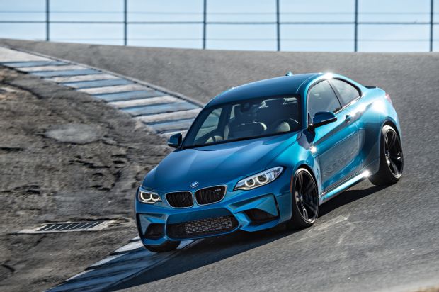 2016 BMW M2 Coupe Front Three Quarter In Motion 14