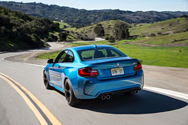 2016 BMW M2 Coupe Rear Three Quarter In Motion 04