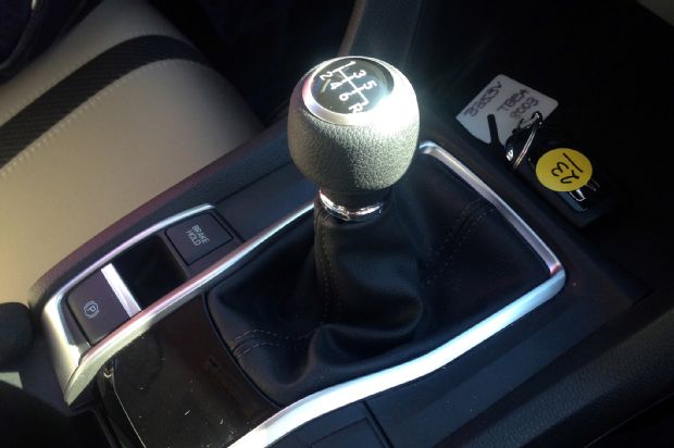 2016 Honda Civic Sedan Turbo Manual Prototype Shifter 02