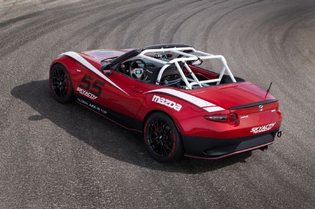 2016 Mazda Global MX 5 Cup Racing Car Rear Three Quarters