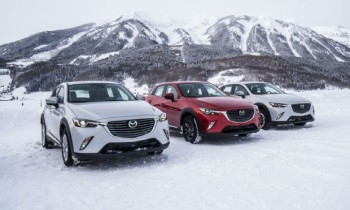 Driving the Mazda CX-3, CX-5, and MX-5 Miata on Snow and Ice
