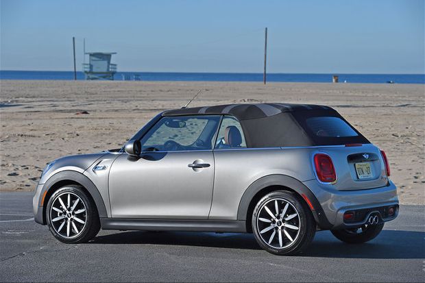 2016 Mini Convertible Cooper S Rear Three Quarter 01 1