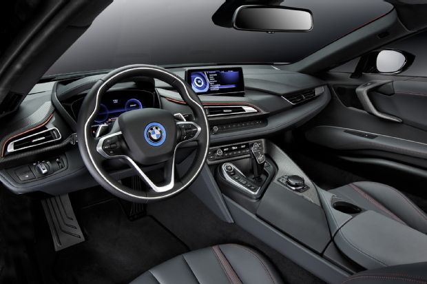 2017 BMW I8 Protonic Red Edition  Interior