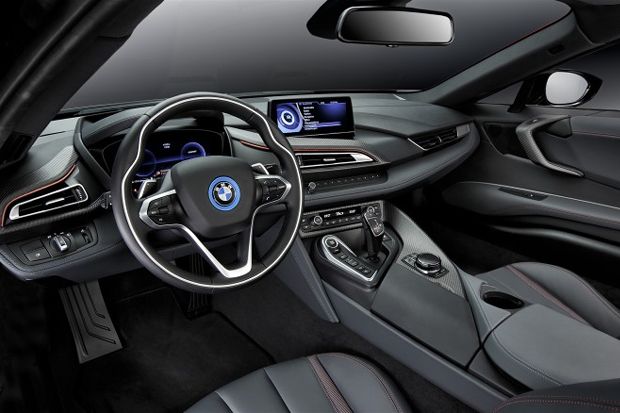 2017 BMW I8 Protonic Red Edition Interior 660x438