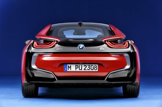 2017 BMW I8 Protonic Red Edition Rear