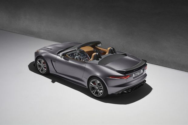 2017 Jaguar F Type Svr Convertible Rear Three Quarter 660x438
